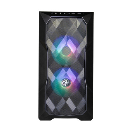 Cooler Master TD300-KGNN-S00 TD300, Mini Tower, PC, Negro, micro ATX, Mini-ITX, Malla, Plástico, Acero, Juego
