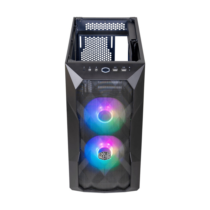 Cooler Master TD300-KGNN-S00 TD300, Mini Tower, PC, Negro, micro ATX, Mini-ITX, Malla, Plástico, Acero, Juego
