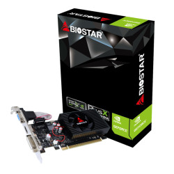 Biostar VN7313TH41 GeForce GT730, GeForce GT 730, 4 GB, GDDR3, 128 bit, 2560 x 1600 Pixeles, PCI Express x16 2.0