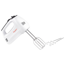 Moulinex HM3101B1 HM3101, Batidora de mano, Blanco, Mezcla, Metal, 300 W, 147 mm 2