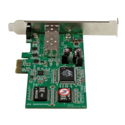 StarTech.com PEX1000SFP2 Tarjeta PCI Express Adaptadora de Red Gigabit con 1 Puerto SFP Abierto - NIC Ethernet PCI-E de Fibra, 2