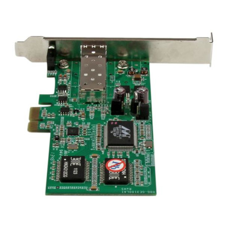 StarTech.com PEX1000SFP2 Tarjeta PCI Express Adaptadora de Red Gigabit con 1 Puerto SFP Abierto - NIC Ethernet PCI-E de Fibra,