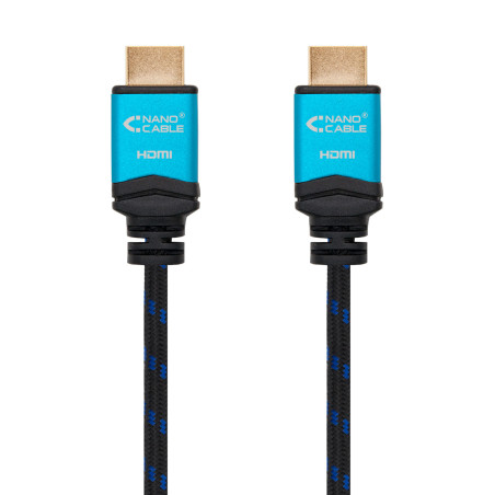 Nanocable 10.15.3707 Cable HDMI V2.0 4K@60GHz 18 Gbps A/M-A/M, negro, 7.0 m., 7 m, HDMI tipo A (Estándar), HDMI tipo A