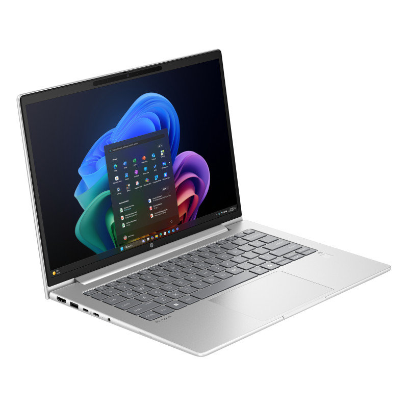 HP CQ0D7ET ProBook 4 G1q 14 inch Notebook Next Gen AI PC Wolf Pro Security Edition, Snapdragon, 35,6 cm (14"), 1920 x 1200