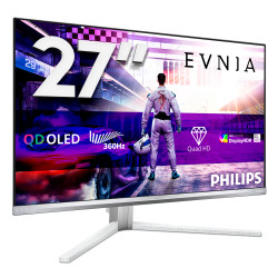 Philips 27M2N8500/00 Evnia 8000 27M2N8500/00, 67,3 cm (26.5"), 2560 x 1440 Pixeles, Quad HD, QD-OLED, 0,03 ms, Blanco 2