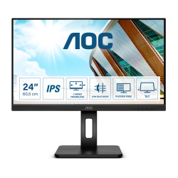 AOC Q24P2Q P2 Q24P2Q, 60,5 cm (23.8"), 2560 x 1440 Pixeles, Quad HD, LED, 4 ms, Negro
