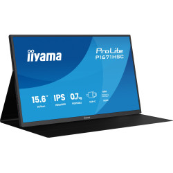 iiyama P1671HSC-B1 ProLite P1671HSC-B1, 39,6 cm (15.6"), 1920 x 1080 Pixeles, Full HD, LED, 3 ms, Negro