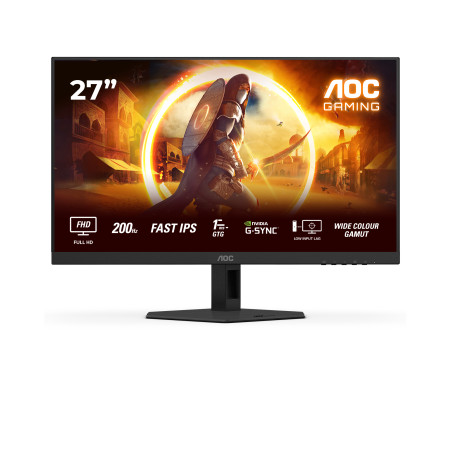 AOC 27G4HRE G4 27G4HRE, 68,6 cm (27"), 1920 x 1080 Pixeles, Full HD, LED, 1 ms, Negro, Rojo