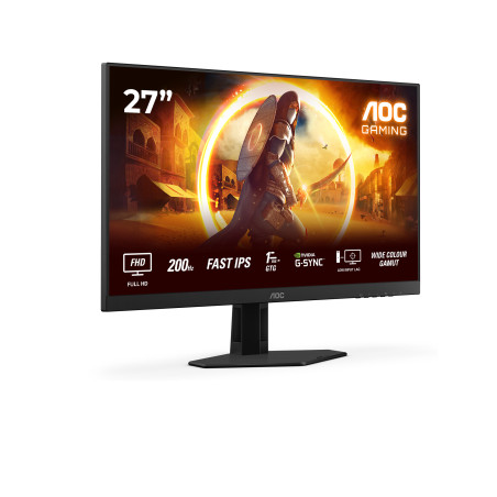 AOC 27G4HRE G4 27G4HRE, 68,6 cm (27"), 1920 x 1080 Pixeles, Full HD, LED, 1 ms, Negro, Rojo
