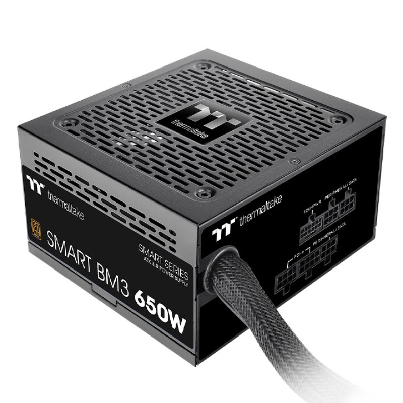 Thermaltake PS-SPD-0650MNFABE-3 Smart BM3, 650 W, 100 - 240 V, 50/60 Hz, 15 A, Activo, 110 W
