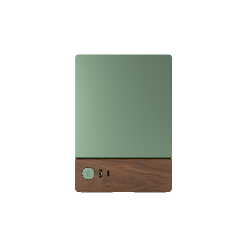 Fractal Design FD-C-TER1N-03 Terra , Small Form Factor (SFF), PC, Verde, Mini-ITX, Aluminio, Nuez, Juego