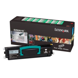 Lexmark E250A11E E250A11E, 3500 páginas, Negro, 1 pieza(s)