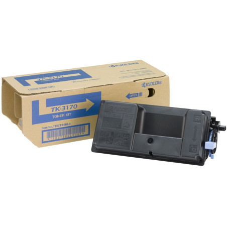 KYOCERA 1T02T80NL1 TK-3170, 15500 páginas, Negro, 1 pieza(s)