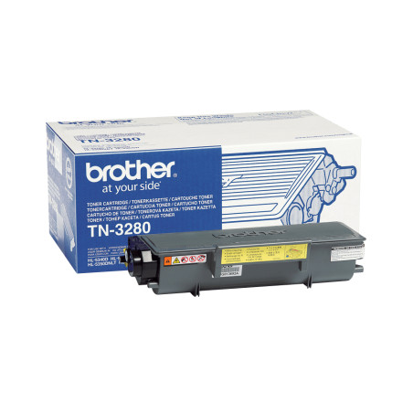 Brother TN-3280 TN-3280, 8000 páginas, Negro, 1 pieza(s)