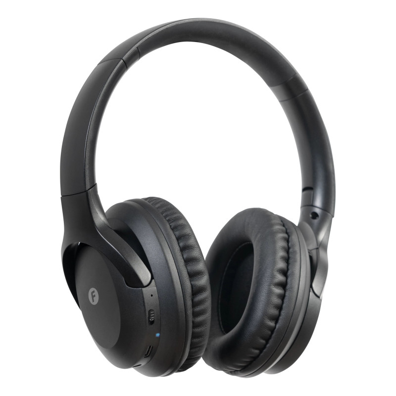 Fonestar AURIS-BT AURIS-BT, Inalámbrico y alámbrico, 20 - 20000 Hz, Llamadas/Música, 210 g, Auriculares, Negro