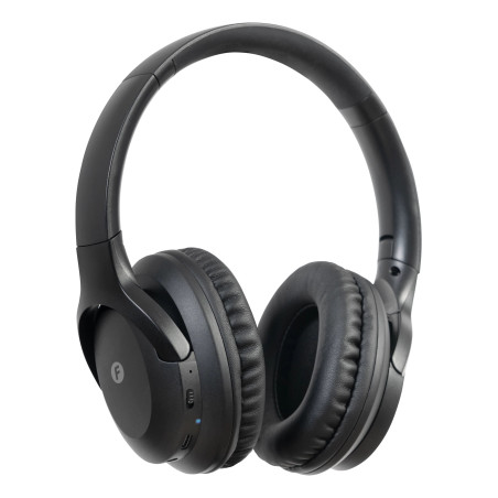 Fonestar AURIS-BT AURIS-BT, Inalámbrico y alámbrico, 20 - 20000 Hz, Llamadas/Música, 210 g, Auriculares, Negro