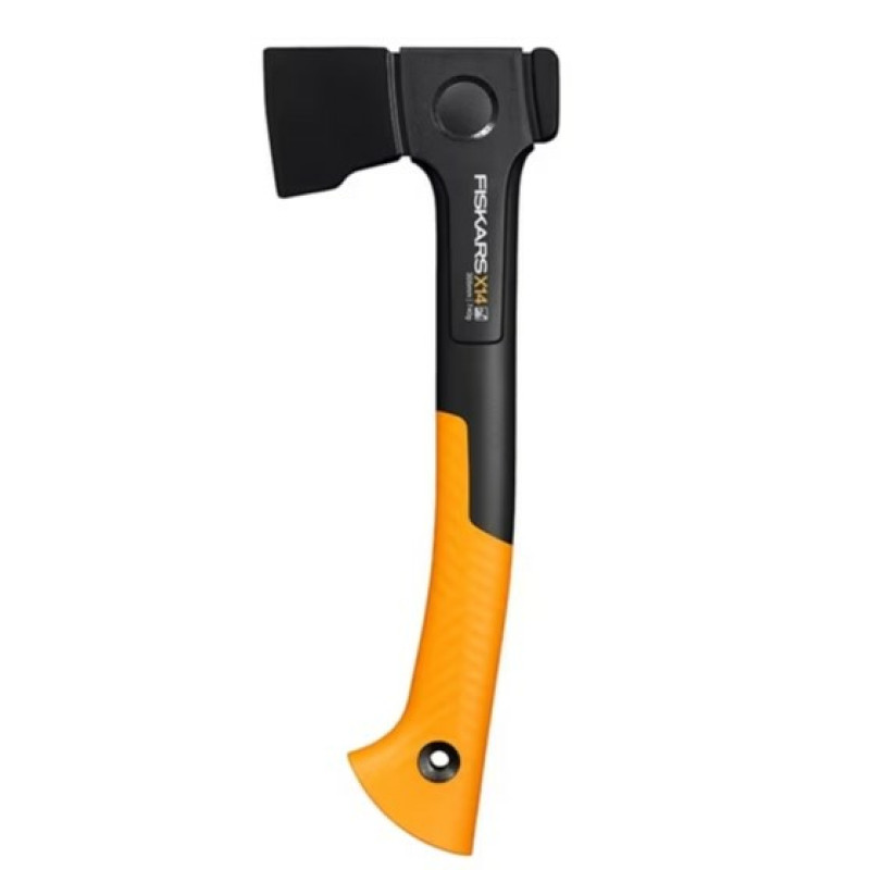Fiskars 1069102 X14, Hacha de un solo filo, Hacha de corte, 1 pieza(s), Negro, Naranja, 355 mm, 13 cm