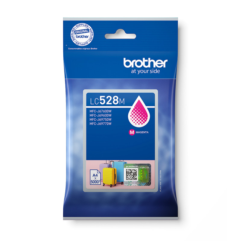 Brother LC528M LC528M, Magenta, 1 pieza(s), 5000 páginas, Pack individual