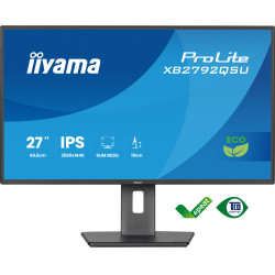 iiyama XB2792QSU-B1 ProLite XB2792QSU-B1, 68,6 cm (27"), 2560 x 1440 Pixeles, Quad HD, LED, 3 ms, Negro 2