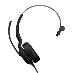 Jabra 25089-899-799 Evolve2 50, Alámbrico, 20 - 20000 Hz, Oficina/Centro de llamadas, 99 g, Auriculares, Negro