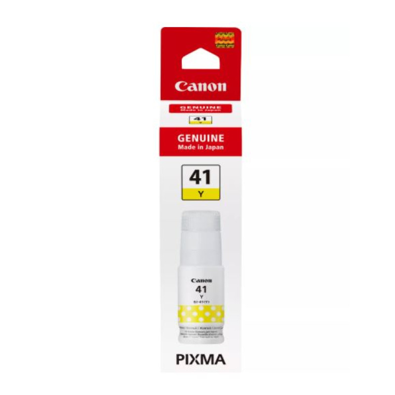 Canon 4545C001 GI-41Y, Original, Amarillo, Canon, PIXMA G2460, PIXMA G3420, PIXMA G3460, PIXMA G1420, PIXMA G2420, 7700