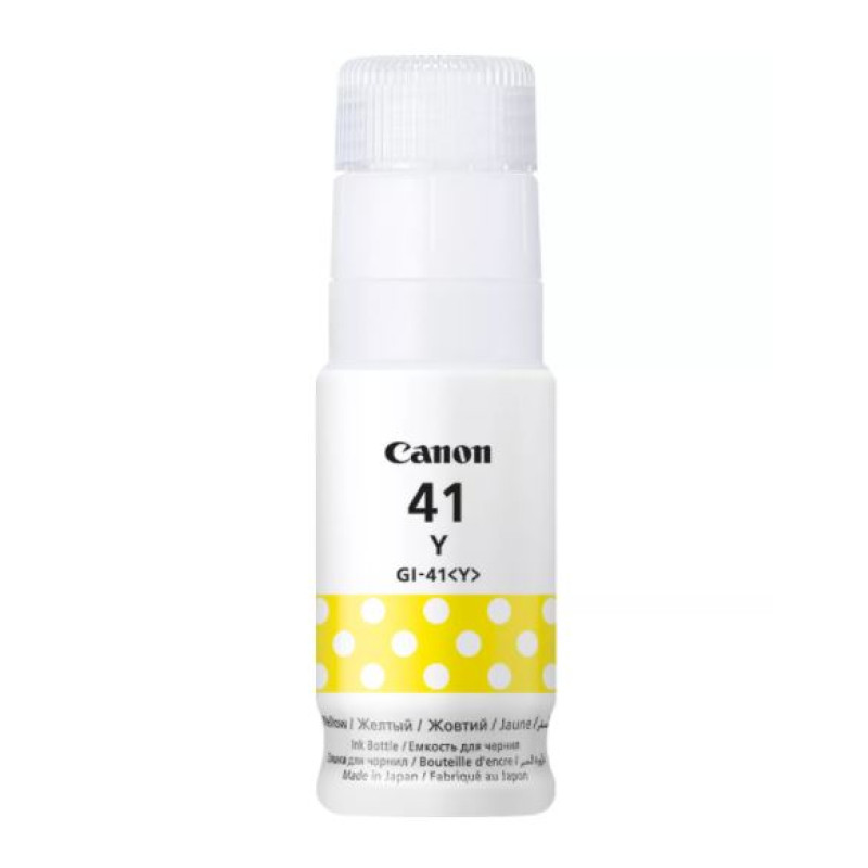 Canon 4545C001 GI-41Y, Original, Amarillo, Canon, PIXMA G2460, PIXMA G3420, PIXMA G3460, PIXMA G1420, PIXMA G2420, 7700