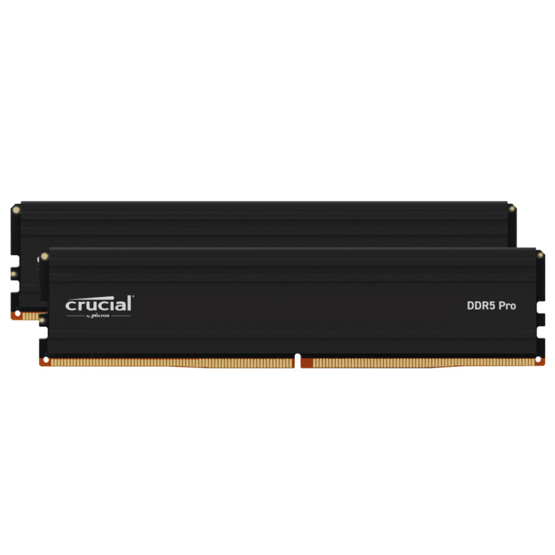 Crucial CP2K24G56C46U5 Pro CP2K24G56C46U5, 48 GB, 2 x 24 GB, DDR5, 5600 MHz, 288-pin DIMM