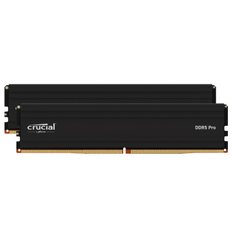 Crucial CP2K24G56C46U5 Pro CP2K24G56C46U5, 48 GB, 2 x 24 GB, DDR5, 5600 MHz, 288-pin DIMM