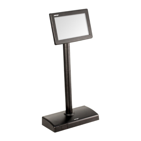 Posiflex LM620700 LM-6207, 17,8 cm (7"), 800 x 480 Pixeles, Negro