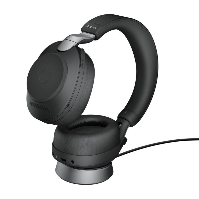 Jabra 28599-989-989 Evolve2 85, Inalámbrico, Oficina/Centro de llamadas, 20 - 20 Hz, 286 g, Auriculares, Negro