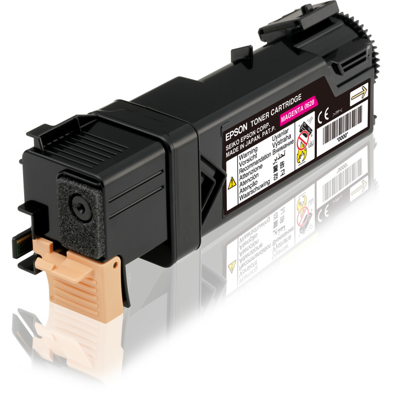 Epson C13S050628 Cartucho de tóner magenta 2.5k, 2500 páginas, Magenta, 1 pieza(s)