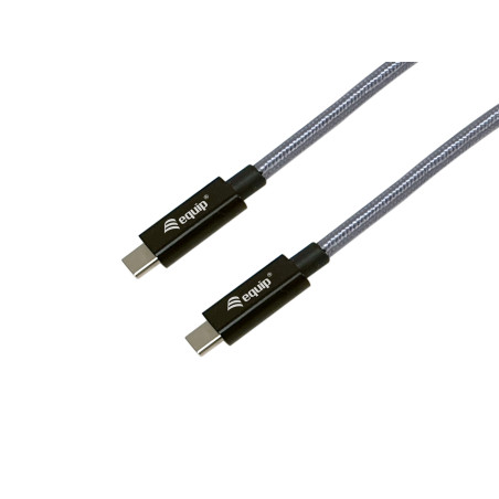 Equip 128427 128427, 2 m, USB C, USB C, USB 3.2 Gen 2x2, 20 Gbit/s, Negro