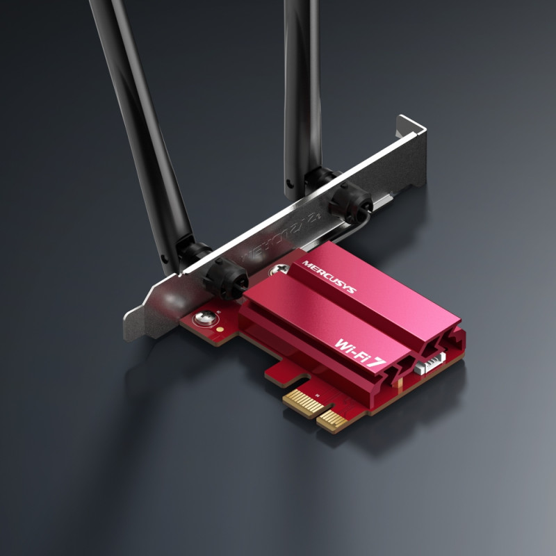 Mercusys MA37BE MA37BE, Alámbrico, PCI Express, WLAN / Bluetooth, Wi-Fi 7 (802.11be)