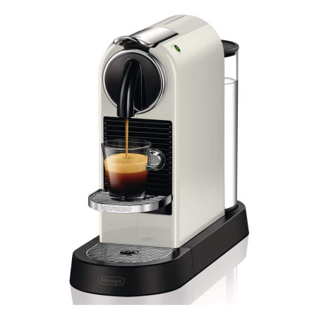 De’Longhi 0132192127 Citiz EN167.W, Máquina espresso, 1 L, Cápsula de café, 1260 W, Blanco