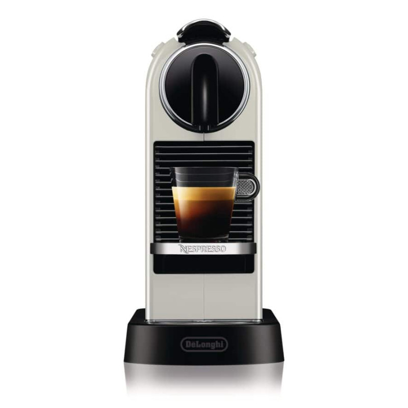 De’Longhi 0132192127 Citiz EN167.W, Máquina espresso, 1 L, Cápsula de café, 1260 W, Blanco