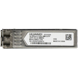 HUAWEI eKit 02315204 eSFP-GE-SX-MM850, Fibra óptica, 1000 Mbit/s, SFP, 500 m, 850 nm, Metálico