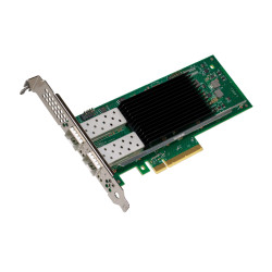 Intel E810XXVDA2 E810-XXVDA2, Interno, Alámbrico, PCI Express, Fibra, Negro, Verde, Plata