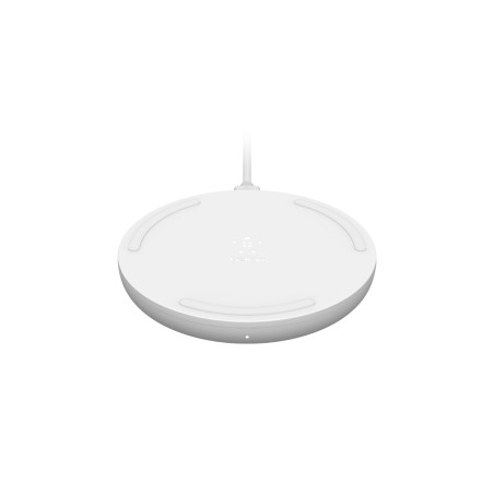 Belkin WIA001BTWH WIA001BTWH, Auto, Corriente alterna, Cargador inalámbrico, 1,2 m, Blanco