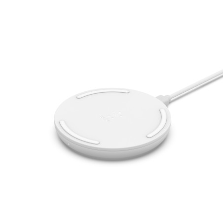 Belkin WIA001BTWH WIA001BTWH, Auto, Corriente alterna, Cargador inalámbrico, 1,2 m, Blanco