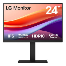 LG 24BA55W-B 24BA55W-B, 61 cm (24"), 1920 x 1200 Pixeles, WUXGA, 5 ms, Negro