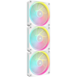Corsair CO-9051030-WW iCUE LINK LX120 RGB, Ventilador, 12 cm, 400 RPM, 2400 RPM, Blanco