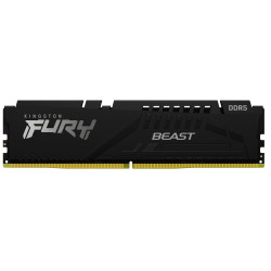 Kingston Technology KF560C30BBE-32 FURY Beast 32GB 6000MT/s DDR5 CL30 DIMM Black EXPO, 32 GB, 1 x 32 GB, DDR5, 288-pin DIMM, 2