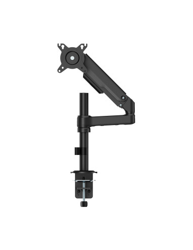 AISENS Soporte de Mesa Eco Contrapeso Giratorio e Inclinable para Monitor TV 9kg (3 Pivotes, 1 Brazo) de 17-32, Negro