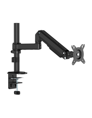 AISENS Soporte de Mesa Eco Contrapeso Giratorio e Inclinable para Monitor TV 9kg (3 Pivotes, 1 Brazo) de 17-32, Negro