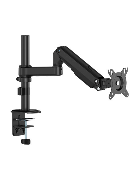 AISENS Soporte de Mesa Eco Contrapeso Giratorio e Inclinable para Monitor TV 9kg (3 Pivotes, 1 Brazo) de 17-32, Negro