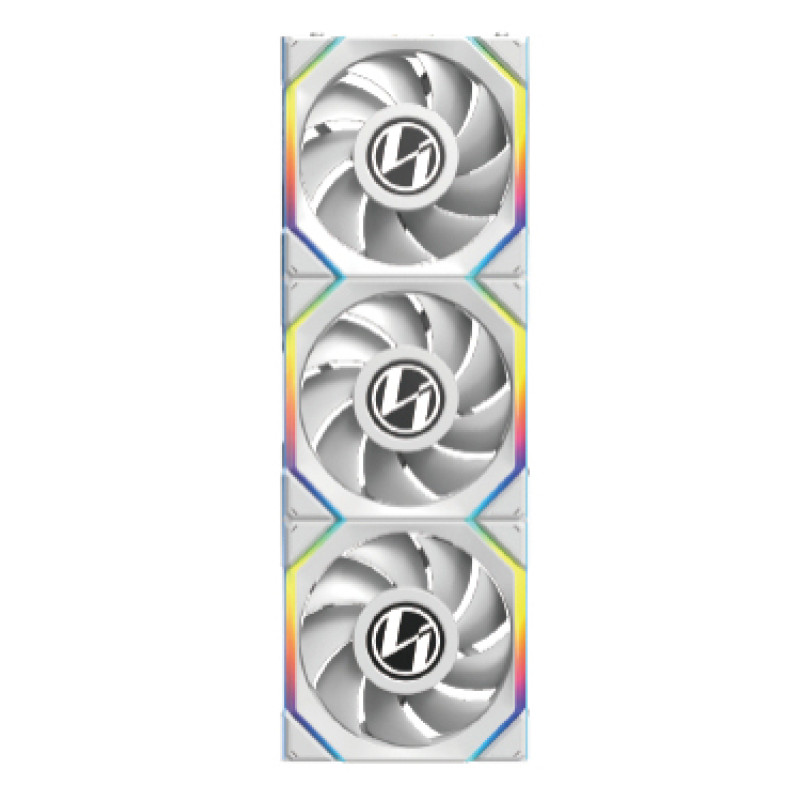 Lian Li G99.12SLLCD1W3W.00 12SLLCD1W3W, Ventilador, 12 cm, 350 RPM, 1900 RPM, Blanco