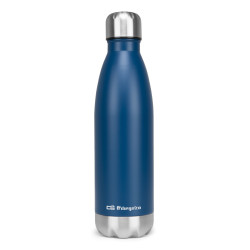 Orbegozo TRL754 TRL 754, 750 ml, Tapón de tornillo, Acero inoxidable, Azul, Acero inoxidable, 24 h, 12 h