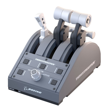 Thrustmaster 4060219 TCA Quadrant Boeing Edition, Palanca de mando, PC, Xbox, Xbox One X, Xbox Series S, Alámbrico, USB, Gris,