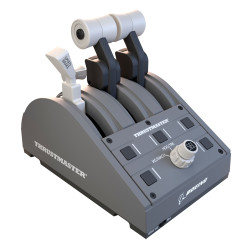 Thrustmaster 4060219 TCA Quadrant Boeing Edition, Palanca de mando, PC, Xbox, Xbox One X, Xbox Series S, Alámbrico, USB, Gris, 2