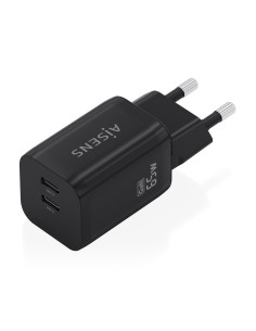 AISENS Cargador GaN 65W, 2xUSB-C PD3.0 QC4.0, Negro 2